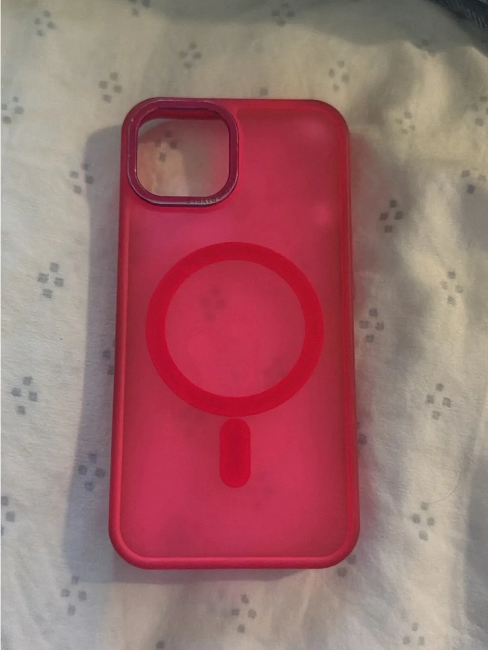 MagSafe Compatible Pink Phone 13 Case